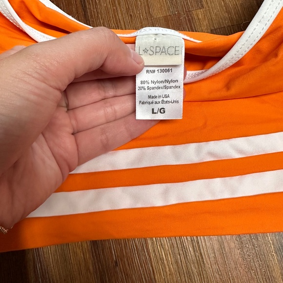 L*SPACE Ren top; LG Tangerine - Picture 3 of 3